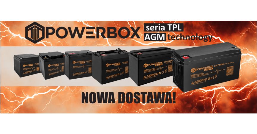 Nowa dostawa akumulatorów Powerbox TPL już dostępna! 🔋