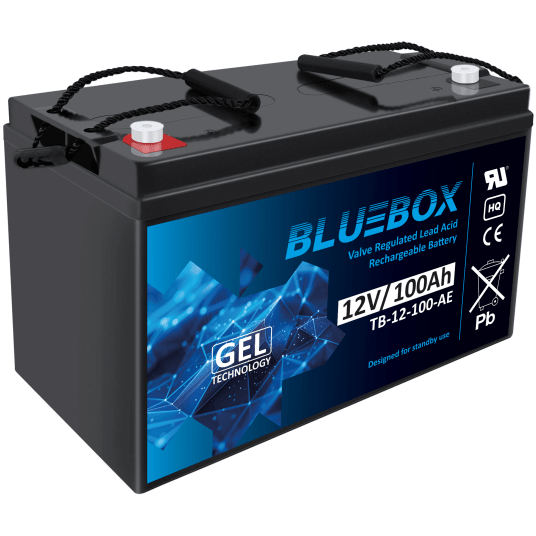 BLUEBOX Akumulator VRLA GEL 12V 100Ah (Żywotność 3-5 lat)