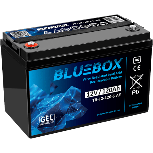 BLUEBOX Akumulator VRLA GEL 12V 120Ah (S) (Żywotność 3-5 lat)