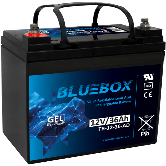BLUEBOX Akumulator VRLA GEL 12V 36Ah (Żywotność 3-5 lat)