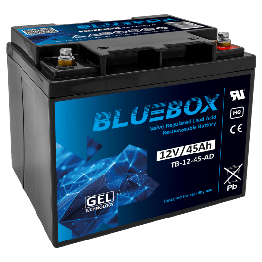 BLUEBOX Akumulator VRLA GEL 12V 45Ah (Żywotność 3-5 lat)