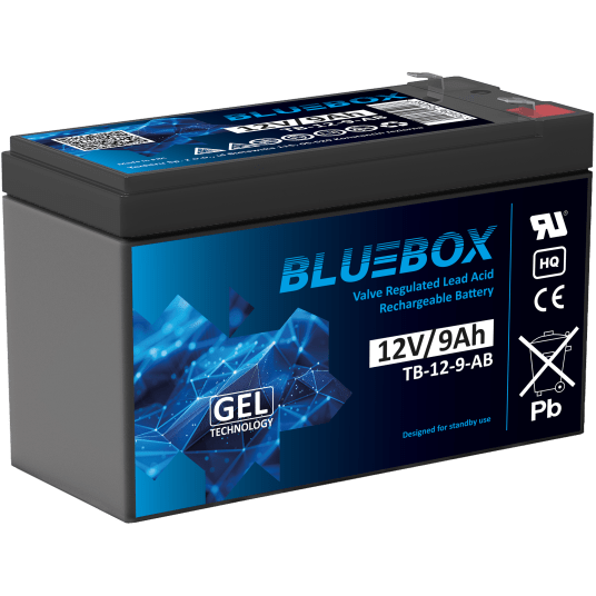 BLUEBOX Akumulator VRLA GEL 12V 9Ah (Żywotność 3-5 lat)