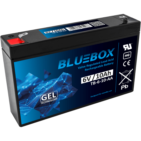 BLUEBOX Akumulator VRLA GEL 6V 10Ah (Żywotność 3-5 lat)