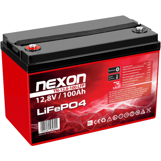 NEXON Akumulator LiFePO4 12,8V 100Ah (BTH)