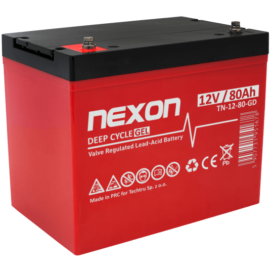 NEXON Akumulator VRLA GEL 12V 80Ah