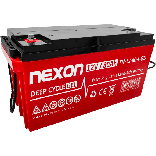 NEXON Akumulator VRLA GEL 12V 80Ah (L)