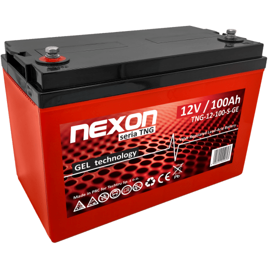 NEXON TNG Akumulator VRLA GEL 12V 100Ah (S) (Żywotność 12 lat)