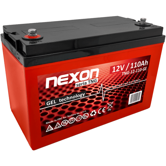 NEXON TNG Akumulator VRLA GEL 12V 110Ah (Żywotność 12 lat)
