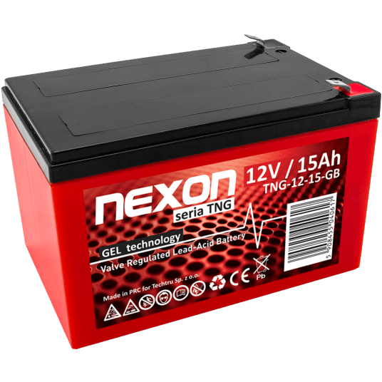NEXON TNG Akumulator VRLA GEL 12V 15Ah (Żywotność 12 lat)