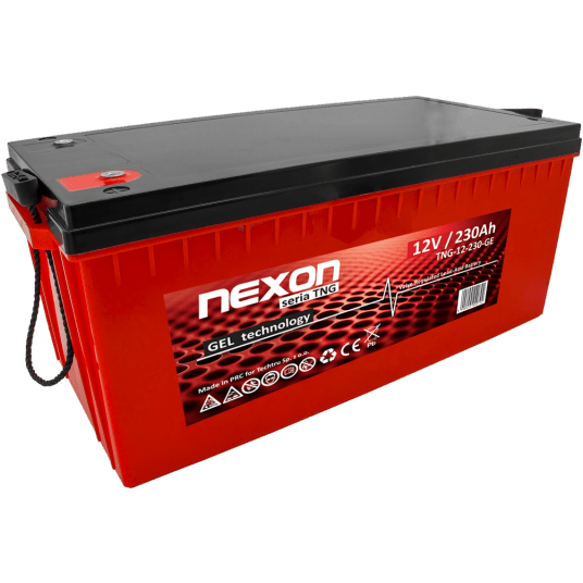 NEXON TNG Akumulator VRLA GEL 12V 230Ah (Żywotność 12 lat)