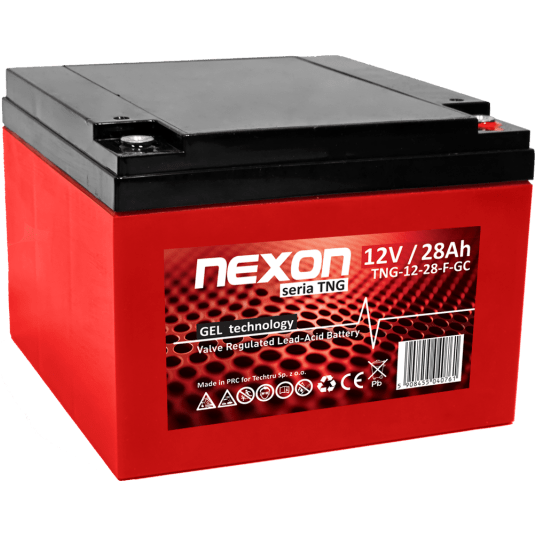 NEXON TNG Akumulator VRLA GEL 12V 28Ah (F) (Żywotność 12 lat)