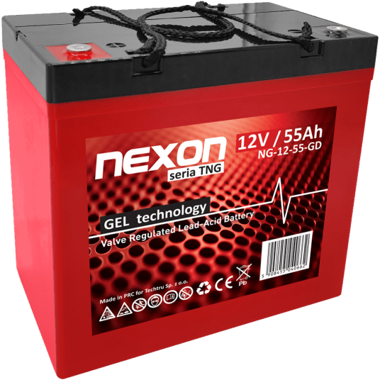 NEXON TNG Akumulator VRLA GEL 12V 55Ah (Żywotność 12 lat)