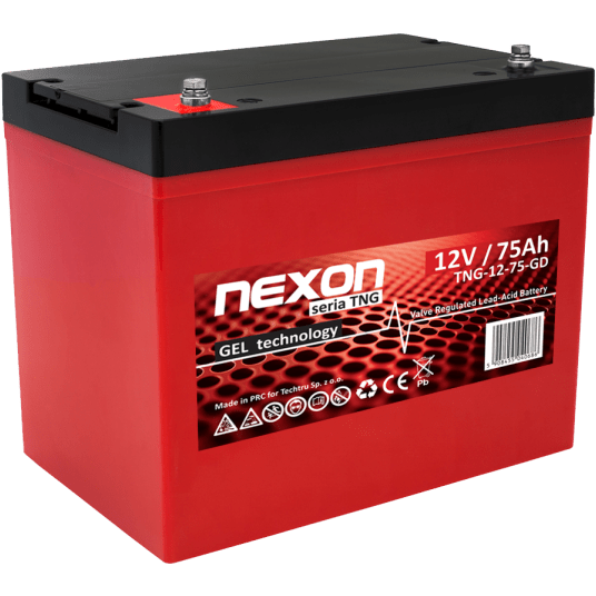 NEXON TNG Akumulator VRLA GEL 12V 75Ah (Żywotność 12 lat)