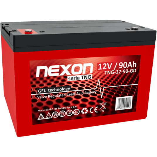 NEXON TNG Akumulator VRLA GEL 12V 90Ah (Żywotność 12 lat)