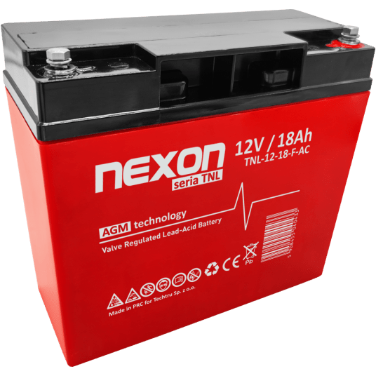NEXON TNL Akumulator VRLA AGM 12V 18Ah (F) (Żywotność 12 lat)