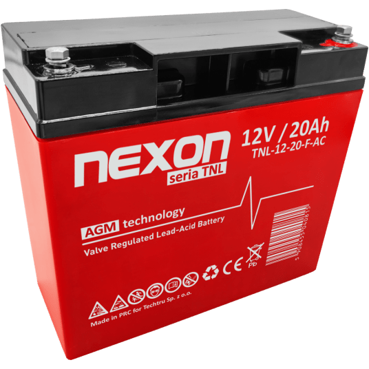 NEXON TNL Akumulator VRLA AGM 12V 20Ah (F) (Żywotność 12 lat)