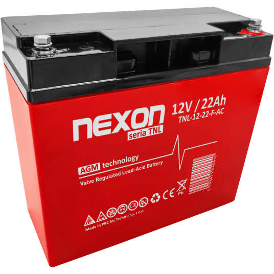 NEXON TNL Akumulator VRLA AGM 12V 22Ah (F) (Żywotność 12 lat)