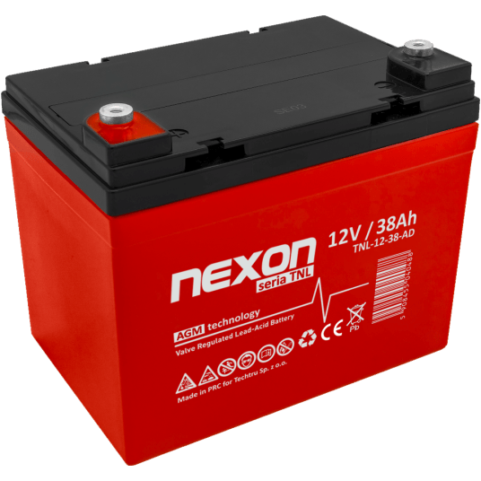 NEXON TNL Akumulator VRLA AGM 12V 38Ah (Żywotność 12-15 lat)