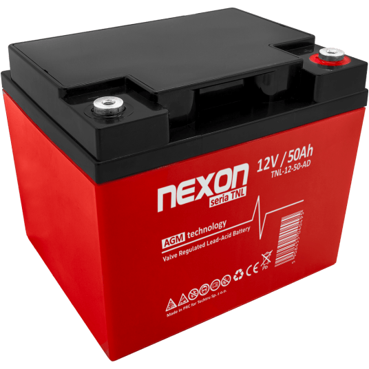 NEXON TNL Akumulator VRLA AGM 12V 50Ah (Żywotność 12-15 lat)