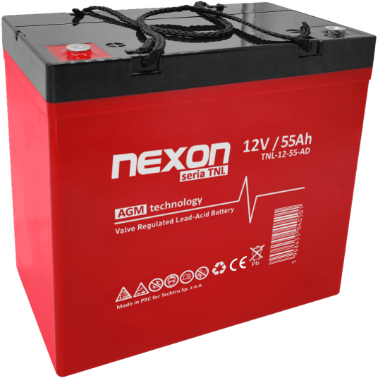 NEXON TNL Akumulator VRLA AGM 12V 55Ah (Żywotność 12-15 lat)