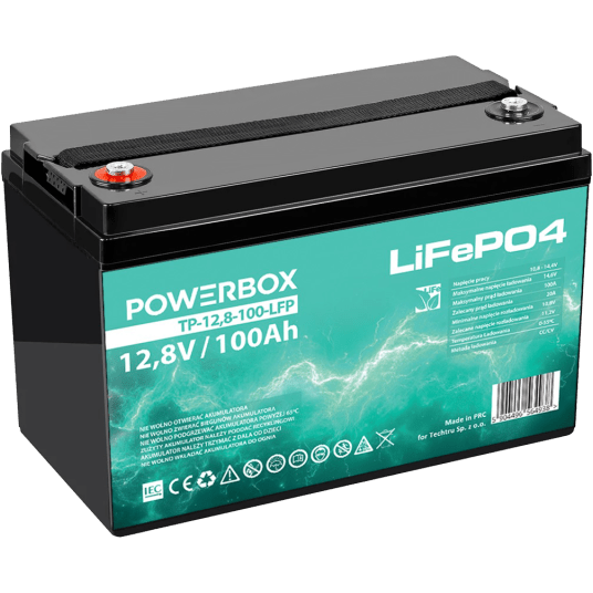 POWERBOX Akumulator LiFePO4 12,8V 100Ah