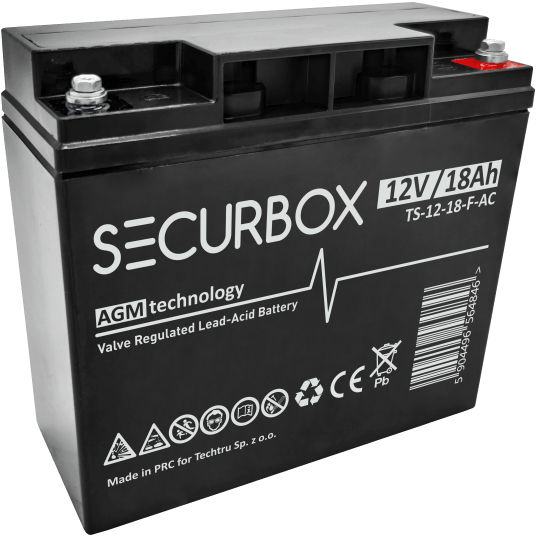 SECURBOX Akumulator VRLA AGM 12V 18Ah (F)