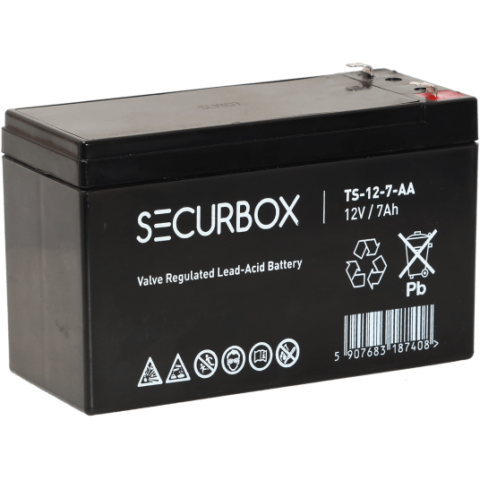 SECURBOX Akumulator VRLA AGM 12V 7Ah