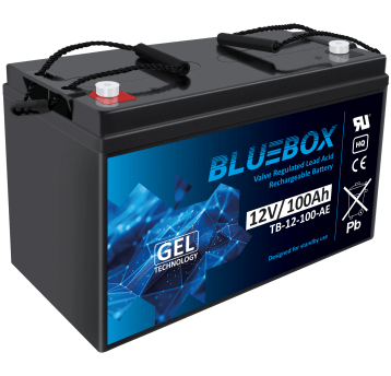 BLUEBOX Akumulator VRLA GEL 12V 100Ah (Żywotność 3-5 lat)