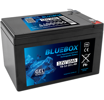 BLUEBOX Akumulator VRLA GEL 12V 10Ah (L) (T2) (Żywotność 3-5 lat)