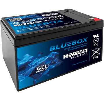 BLUEBOX Akumulator VRLA GEL 12V 14Ah (Żywotność 3-5 lat)
