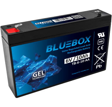 BLUEBOX Akumulator VRLA GEL 6V 10Ah (Żywotność 3-5 lat)