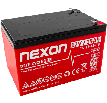 NEXON Akumulator VRLA GEL 12V 15Ah