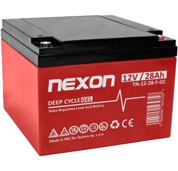 NEXON Akumulator VRLA GEL 12V 28Ah (F)