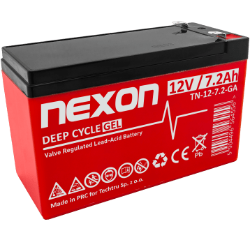 NEXON Akumulator VRLA GEL 12V 7,2Ah