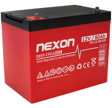 NEXON Akumulator VRLA GEL 12V 80Ah