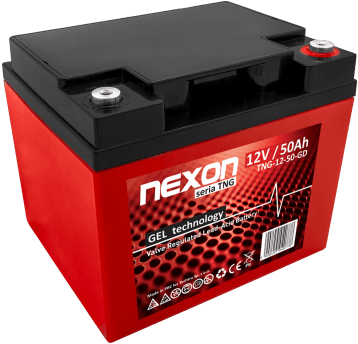 NEXON TNG Akumulator VRLA GEL 12V 50Ah (Żywotność 12 lat)