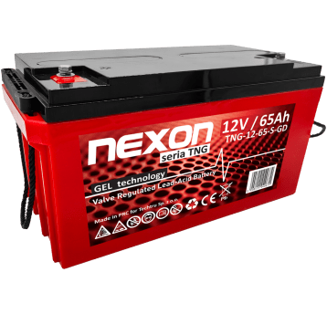 NEXON TNG Akumulator VRLA GEL 12V 65Ah (Żywotność 12 lat)