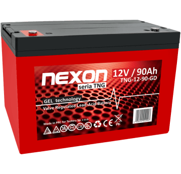 NEXON TNG Akumulator VRLA GEL 12V 90Ah (Żywotność 12 lat)