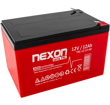 NEXON TNL Akumulator VRLA AGM 12V 12Ah (T2) (Żywotność 12 lat)