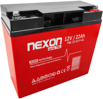 NEXON TNL Akumulator VRLA AGM 12V 22Ah (F) (Żywotność 12 lat)