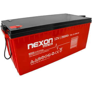 NEXON TNL Akumulator VRLA AGM 12V 260Ah (Żywotność 12-15 lat)
