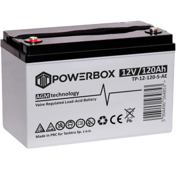 POWERBOX Akumulator AGM VRLA 12V 120Ah (S)