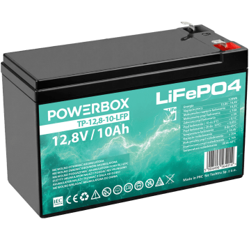 POWERBOX Akumulator LiFePO4 12,8V 10Ah