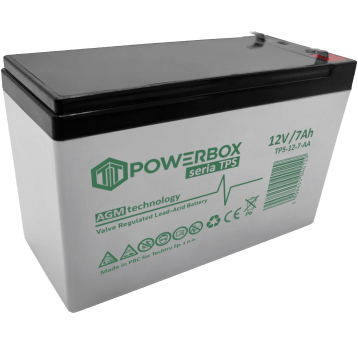 POWERBOX TPS Akumulator VRLA AGM 12V 7Ah