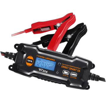Prostownik mikroprocesorowy ERRET Smart 5A 6V/12V 5A (orange)