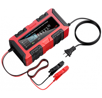 Prostownik mikroprocesorowy FOXSUR BC122410F 12V/24V 10A (Red)