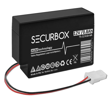 SECURBOX Akumulator VRLA AGM 12V 0,8Ah